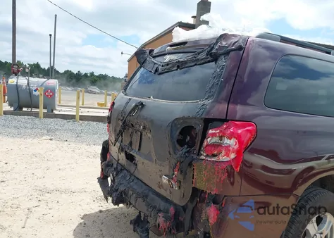 2008 Toyota Sequoia Sr5 5.7L V8 z USA, uszkodzony, nr VIN 5TDBY64A08S014500